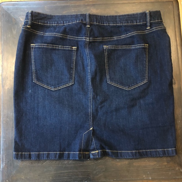 Jean Pencil Skirt - Picture 2 of 2